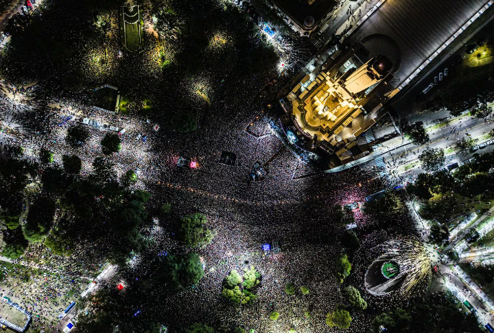 Multitudinario show de Fito Páez en Rosario con más de 300 mil&nbsp;asistentes